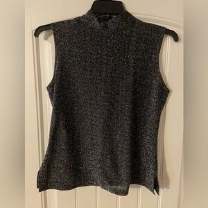 Women’s Personal Brand Black/Silver Flake Vintage Top 14/L